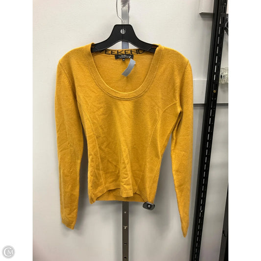 Sweater Designer By Max Mara In Yellow, Size: M