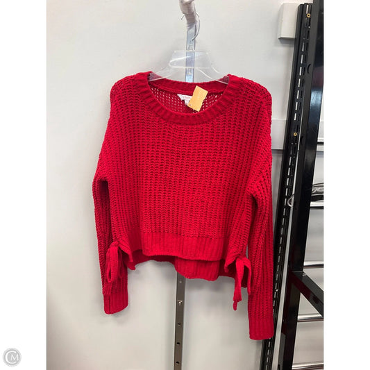 Sweater By Candies In Red, Size: M