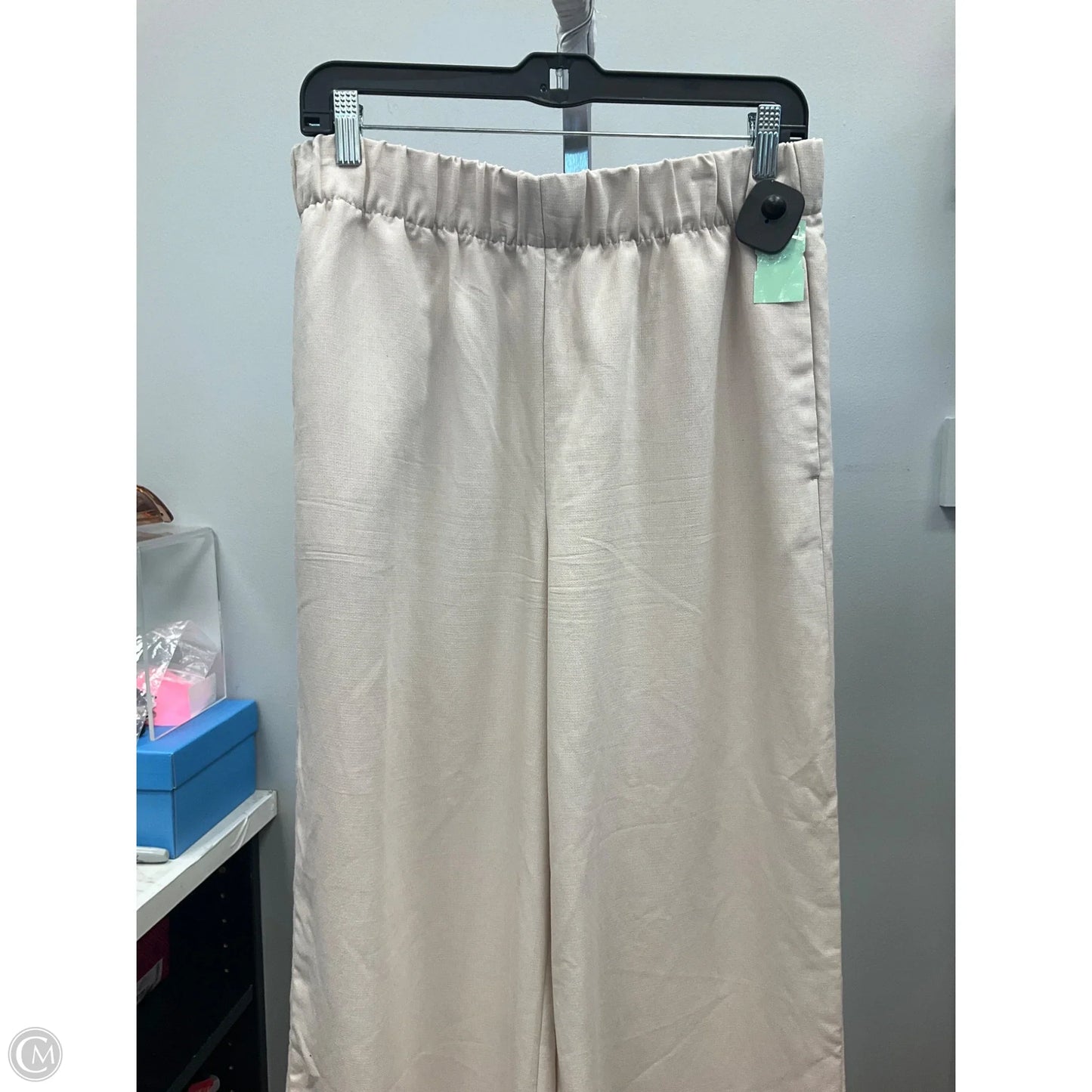 Pants Cropped By H&m In Tan, Size: M