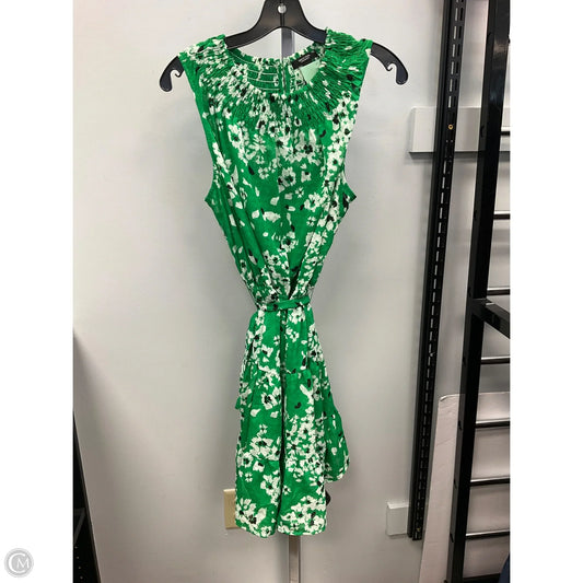 Dress Casual Short By Simply Vera In Green, Size: L