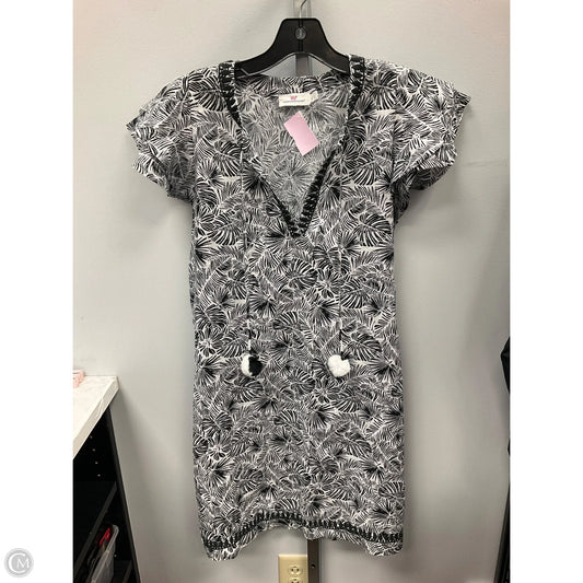 Dress Casual Short By Vineyard Vines In Black & Cream, Size: S