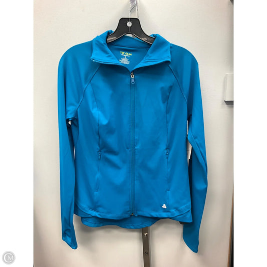 Athletic Jacket By Tek Gear In Blue, Size: S