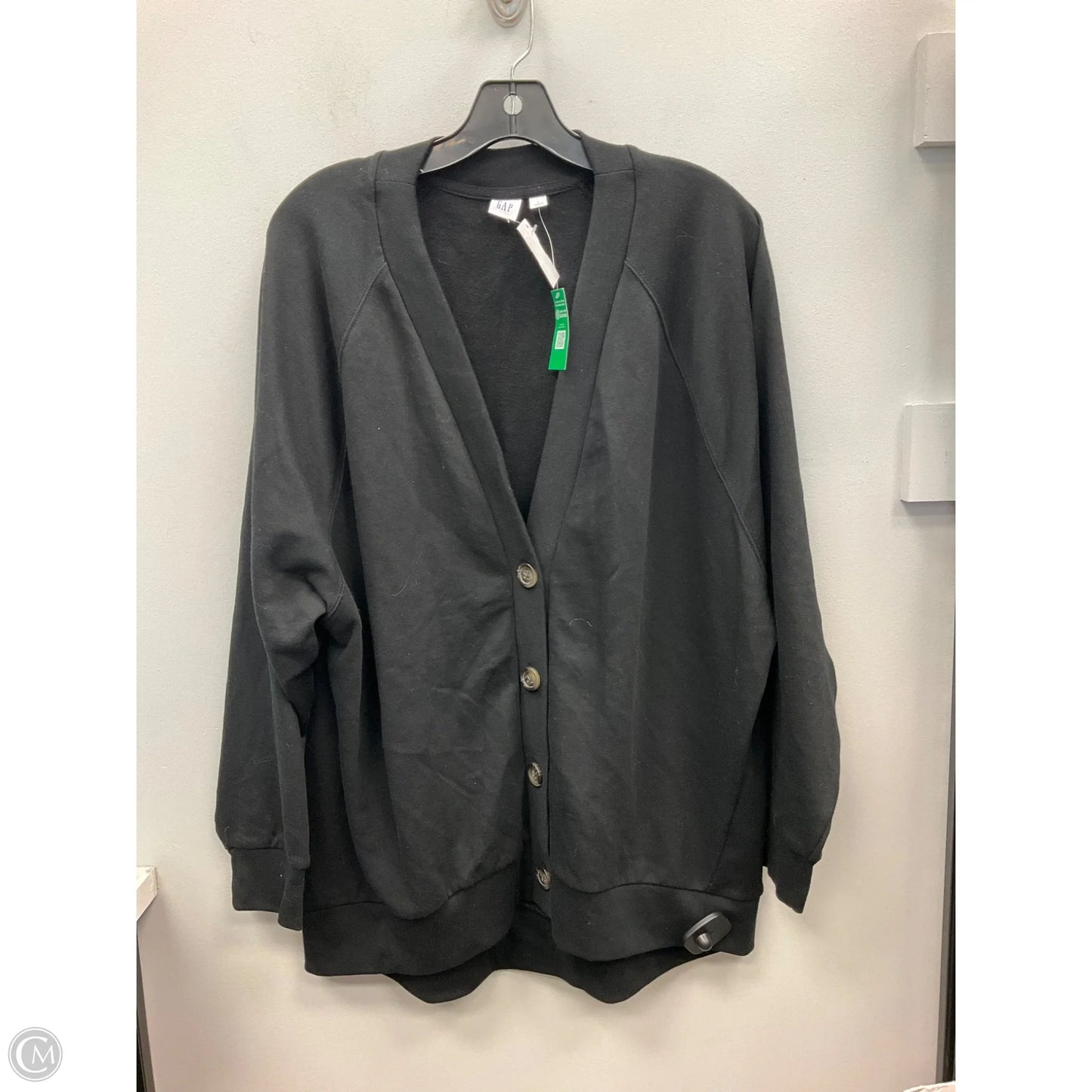 Sweater By Gap In Black, Size: L