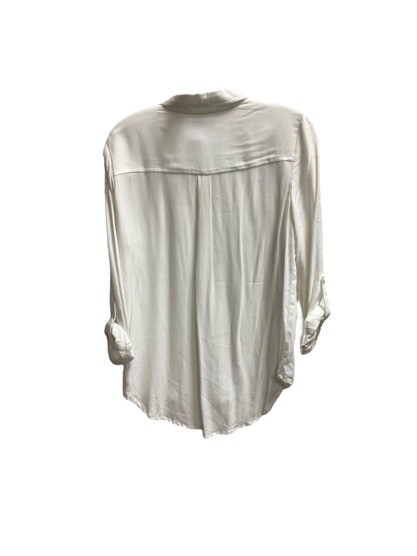 White Top Long Sleeve Alexander Jordan, Size S