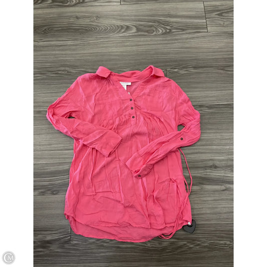 Maternity Top Long Sleeve By Motherhood, Size: M