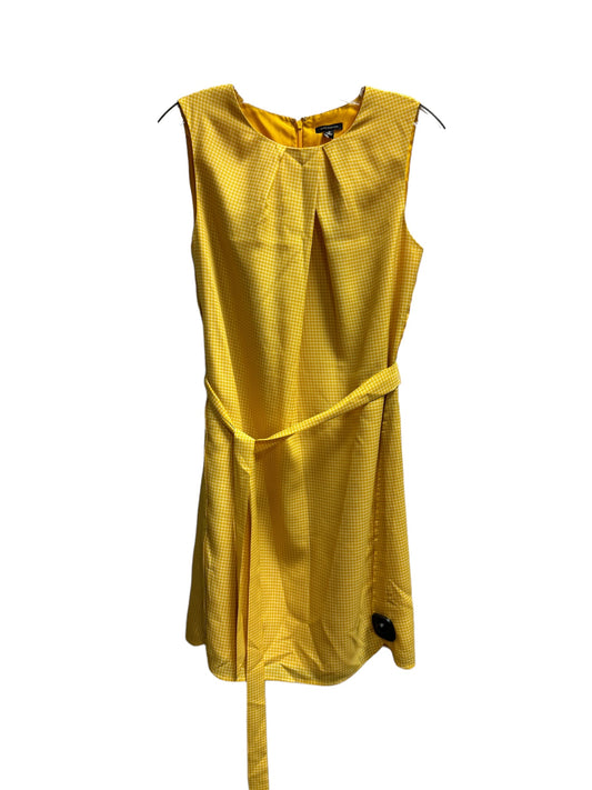 Yellow Dress Casual Short Ann Taylor, Size 8