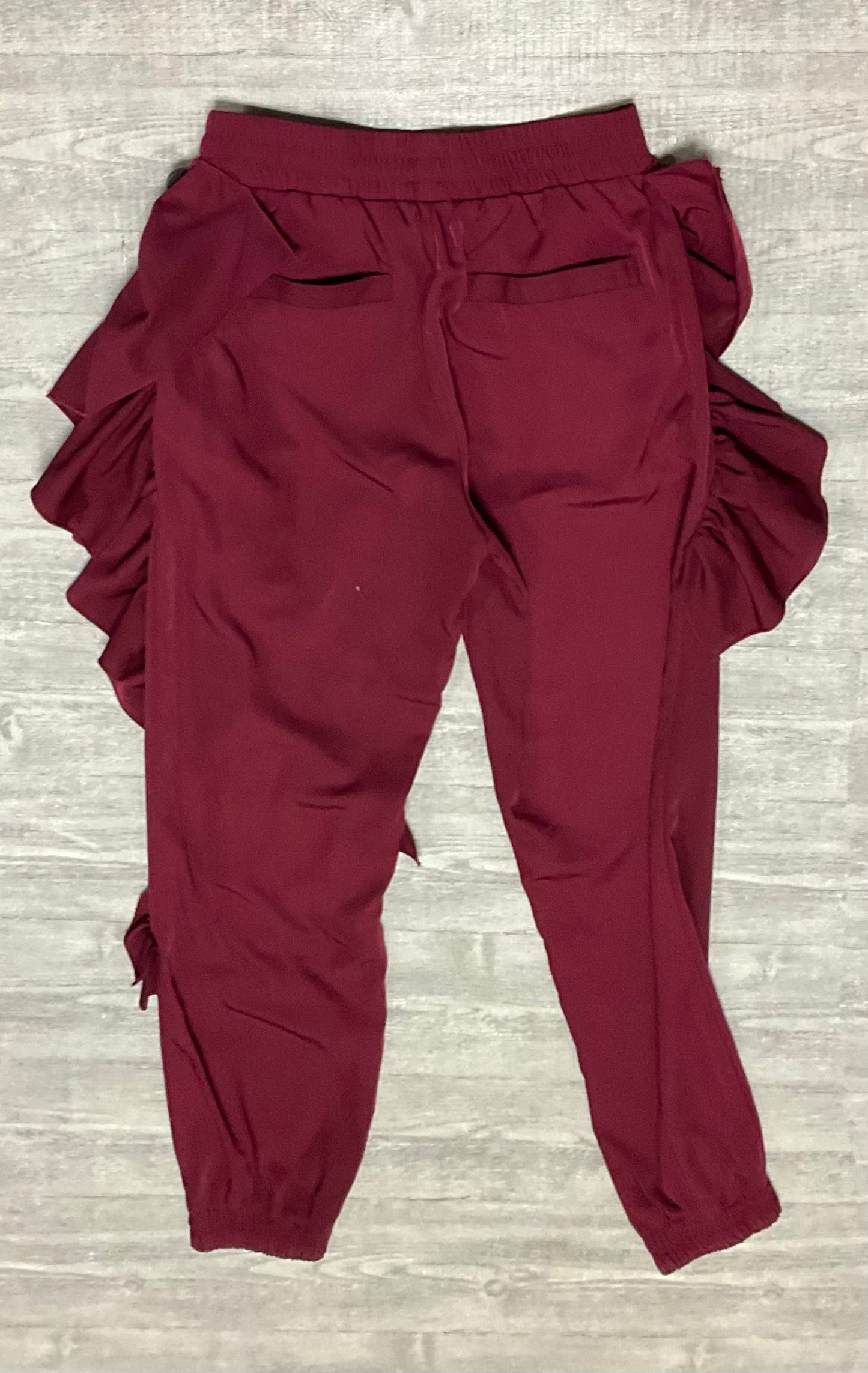 Pants Joggers By Asos In Red, Size: 4