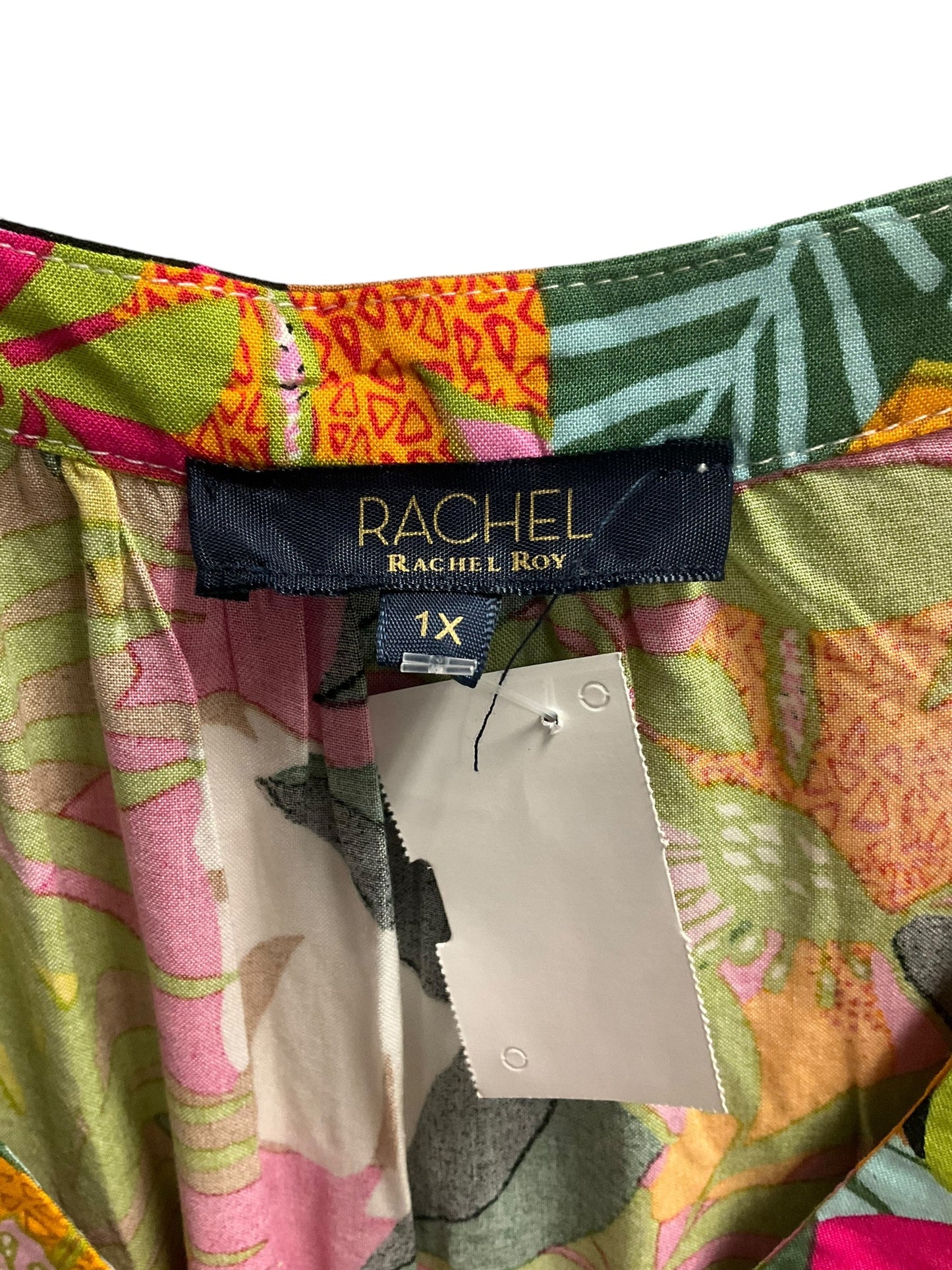 Floral Print Top Sleeveless Rachel Roy, Size 1x