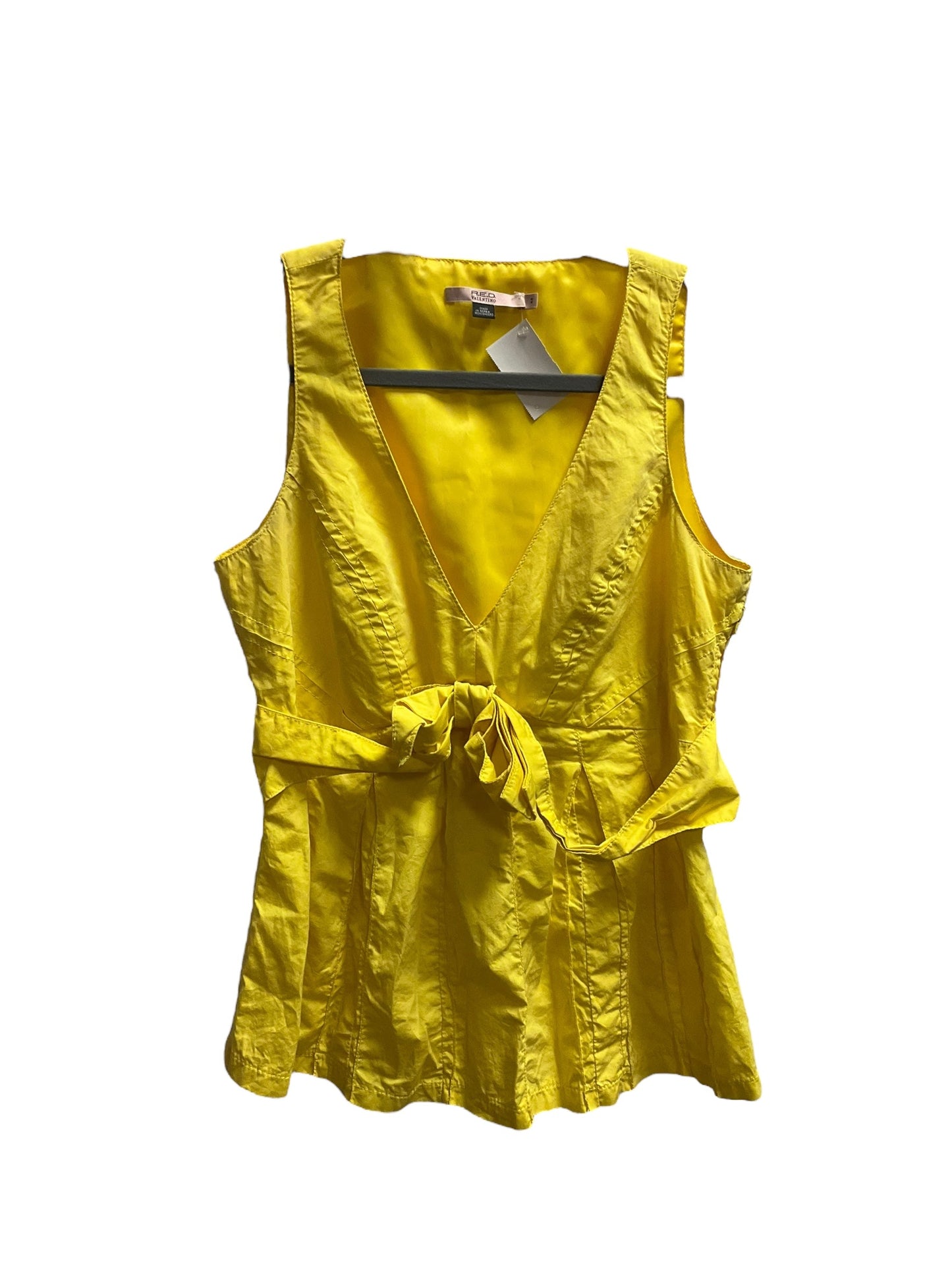 Yellow Top Sleeveless Valentino-mario, Size M