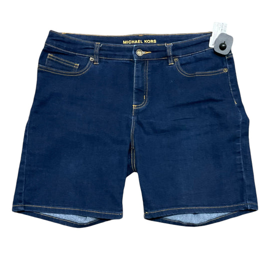 Shorts By Michael Kors In Blue Denim, Size: S