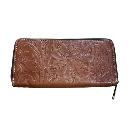 Wallet Leather By Patricia Nash, Size: Large