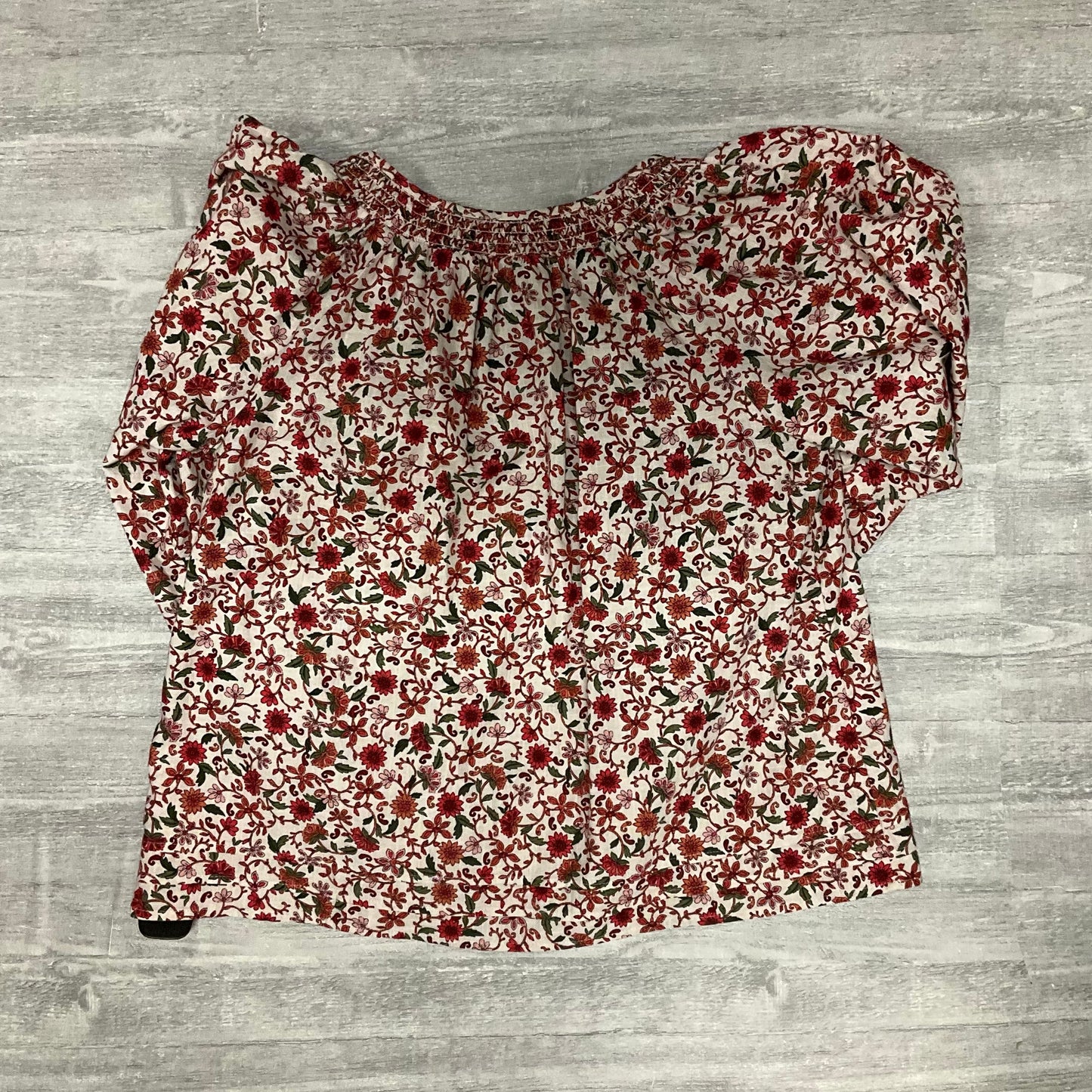 Top Long Sleeve By Old Navy In Floral Print, Size: M