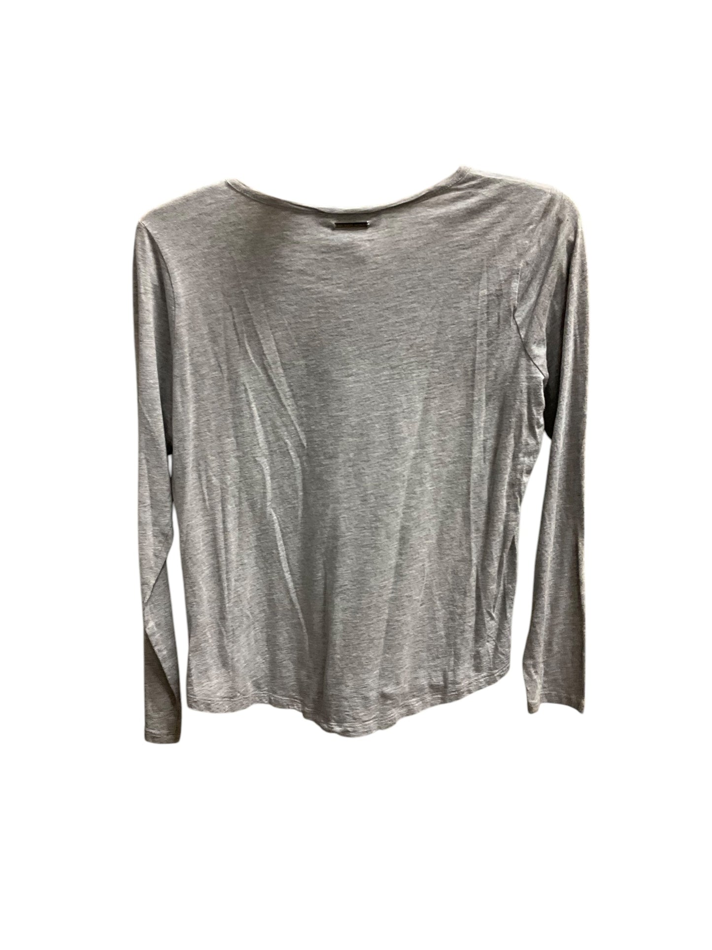 Top Long Sleeve By Michael By Michael Kors In Grey, Size: S