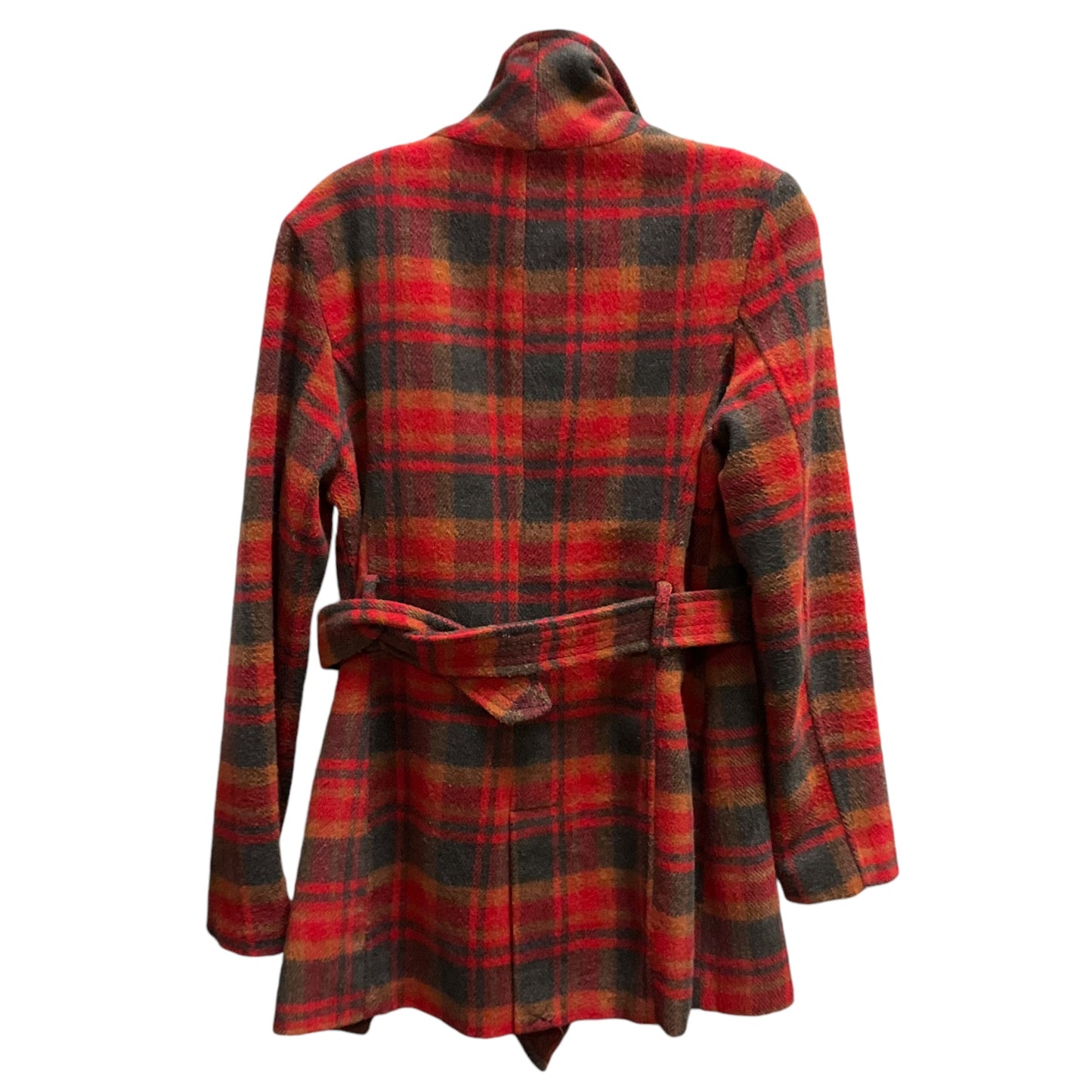 Coat Other By Madden Girl In Plaid Pattern, Size: M