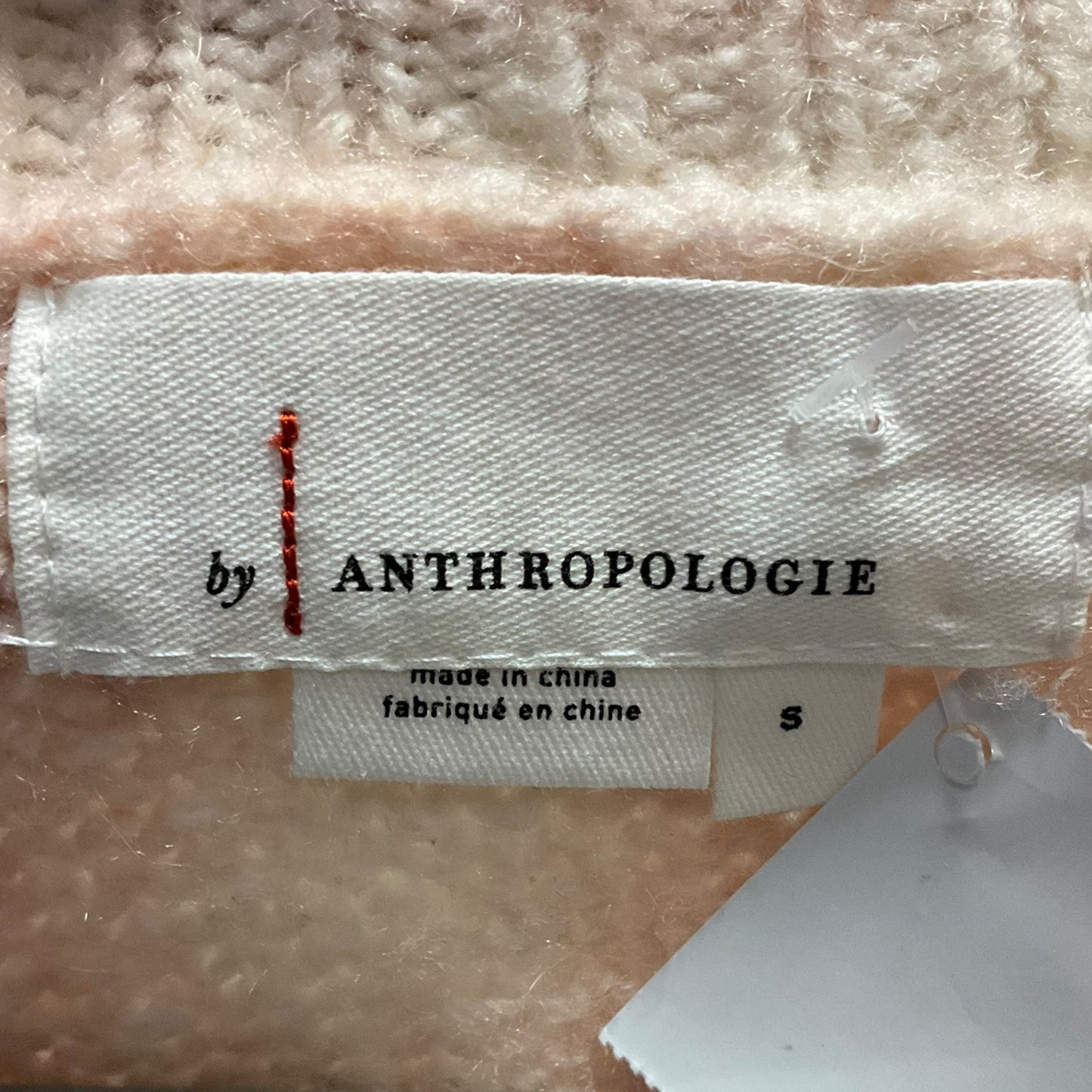 Sweater By Anthropologie In Peach, Size: S