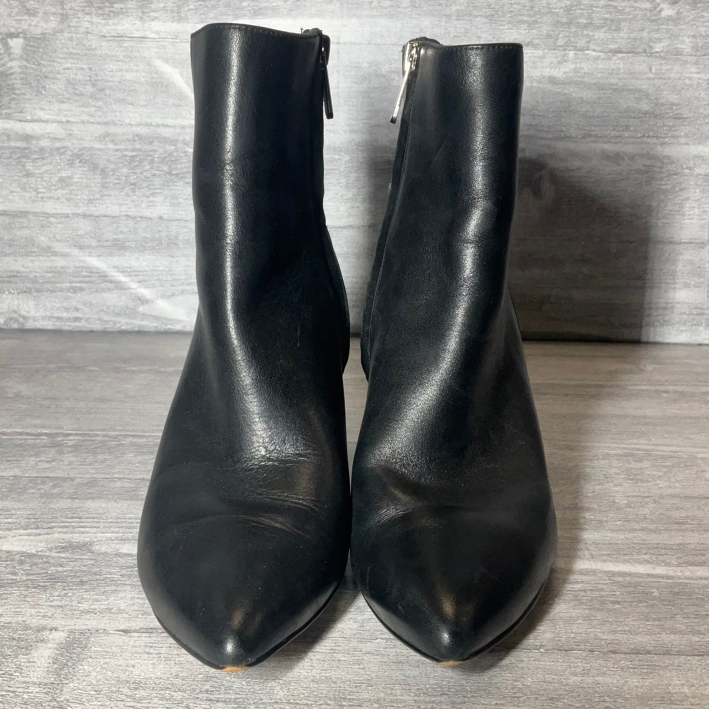 Boots Ankle Heels By Sam Edelman In Black, Size: 8