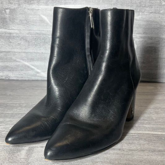 Boots Ankle Heels By Sam Edelman In Black, Size: 8