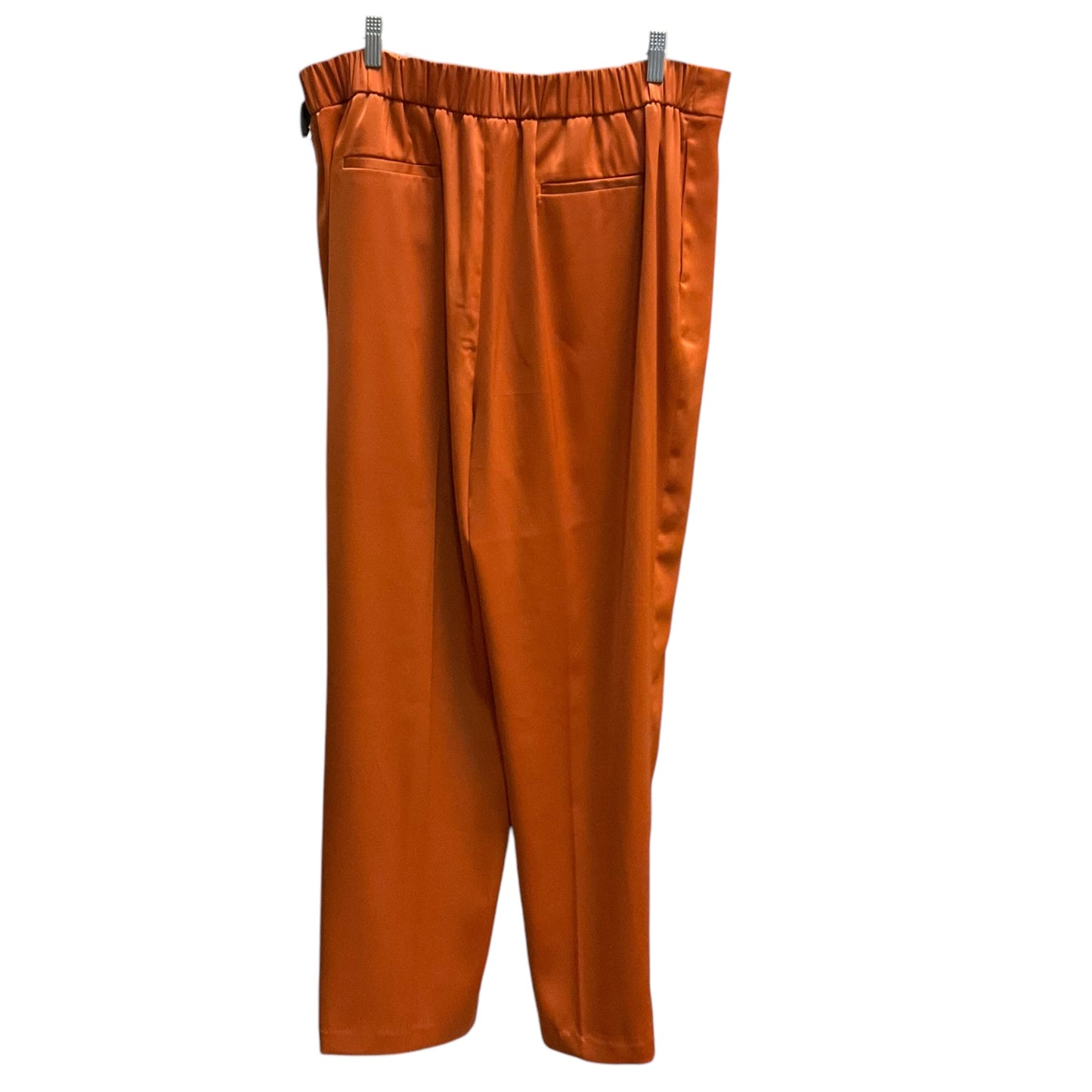 Pants Wide Leg By Bar Iii In Orange, Size: Xl