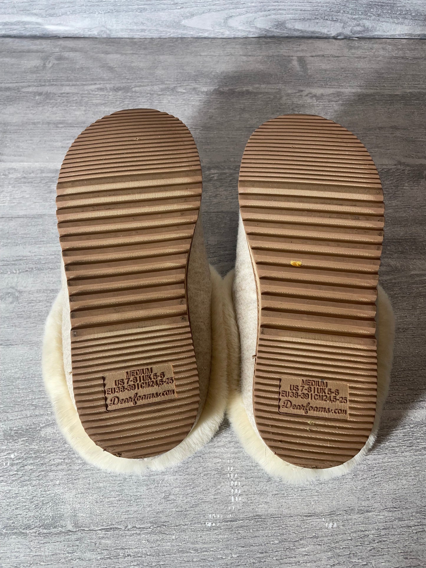 Slippers By Cmc In Beige