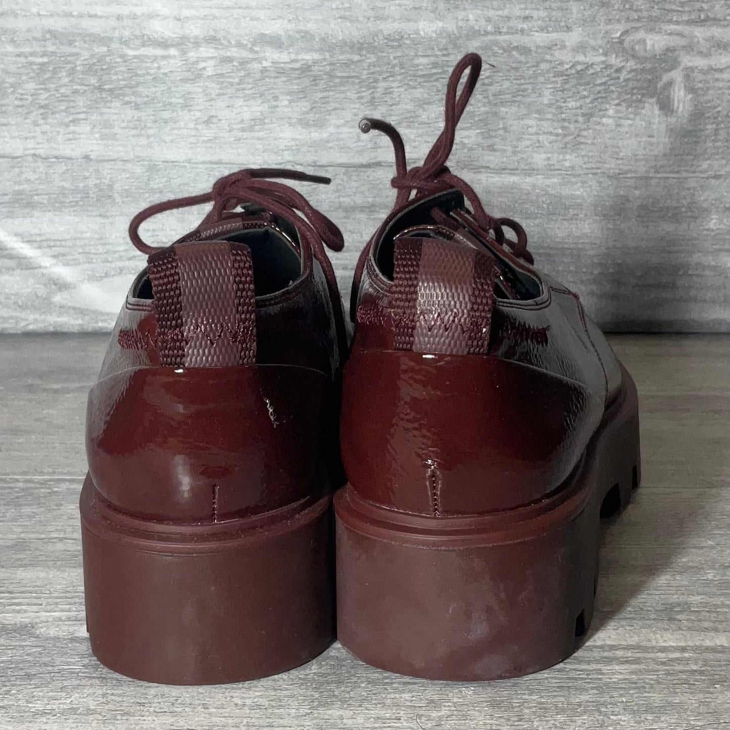 Shoes Heels Block By Franco Sarto In Maroon, Size: 8