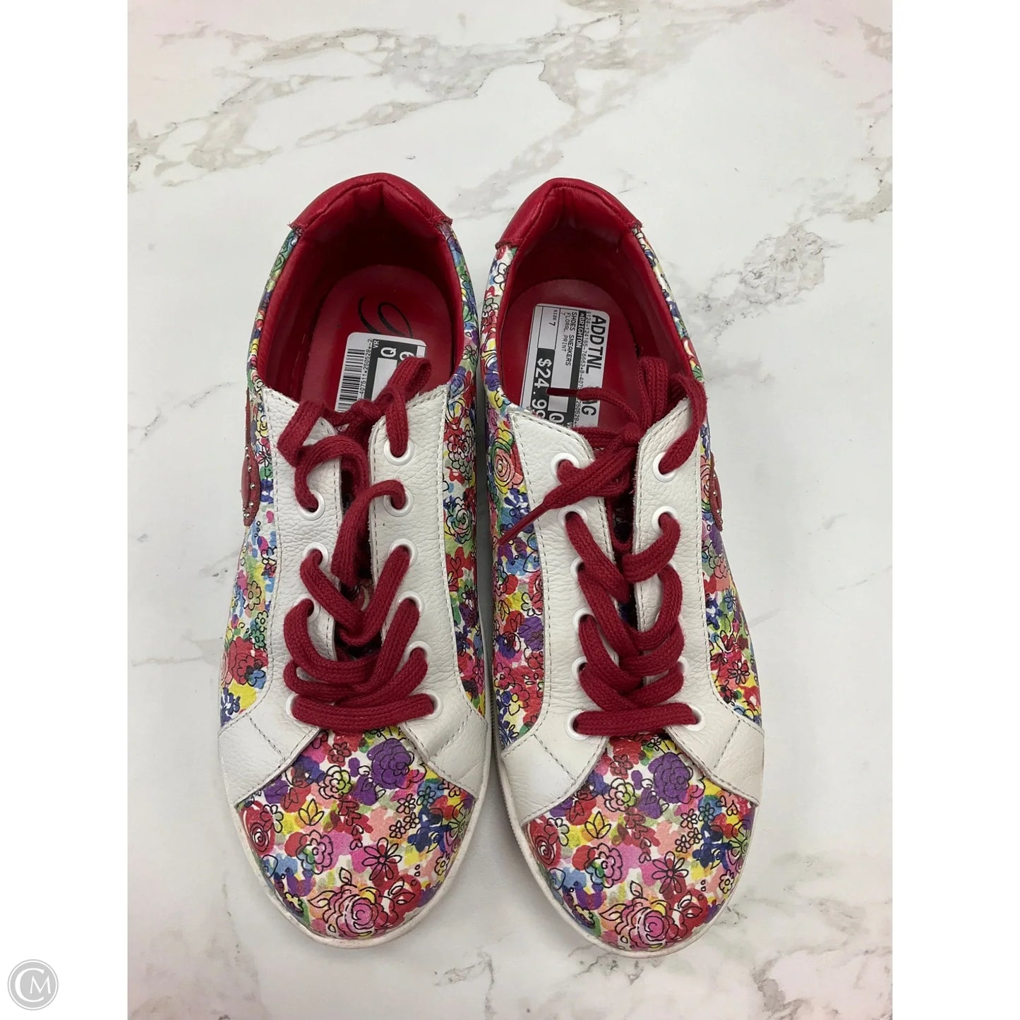Shoes Sneakers By Brighton In Floral Print, Size: 7