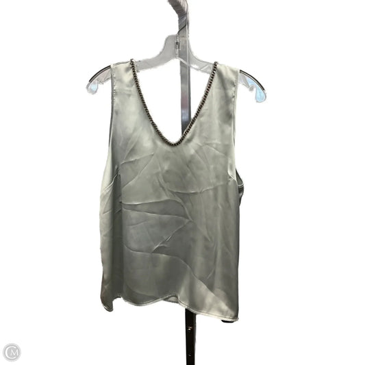 Top Sleeveless By Rachel Zoe In Green, Size: L