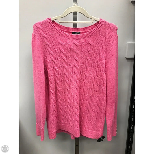 Sweater By Talbots In Pink, Size: Lp