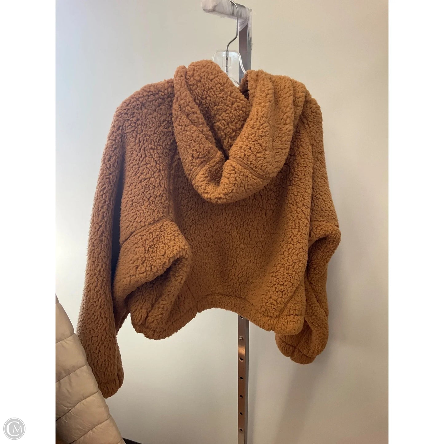 Jacket Faux Fur & Sherpa By Wild Fable In Brown, Size: M