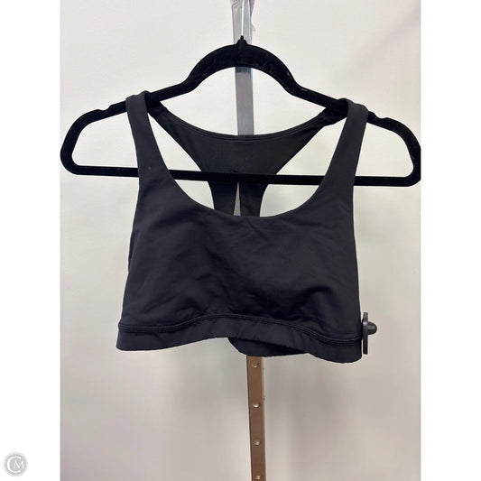 Athletic Bra By Lululemon In Black, Size: 12