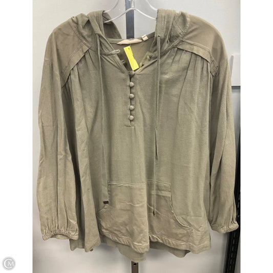 Top Long Sleeve By Soft Surroundings In Green, Size: L