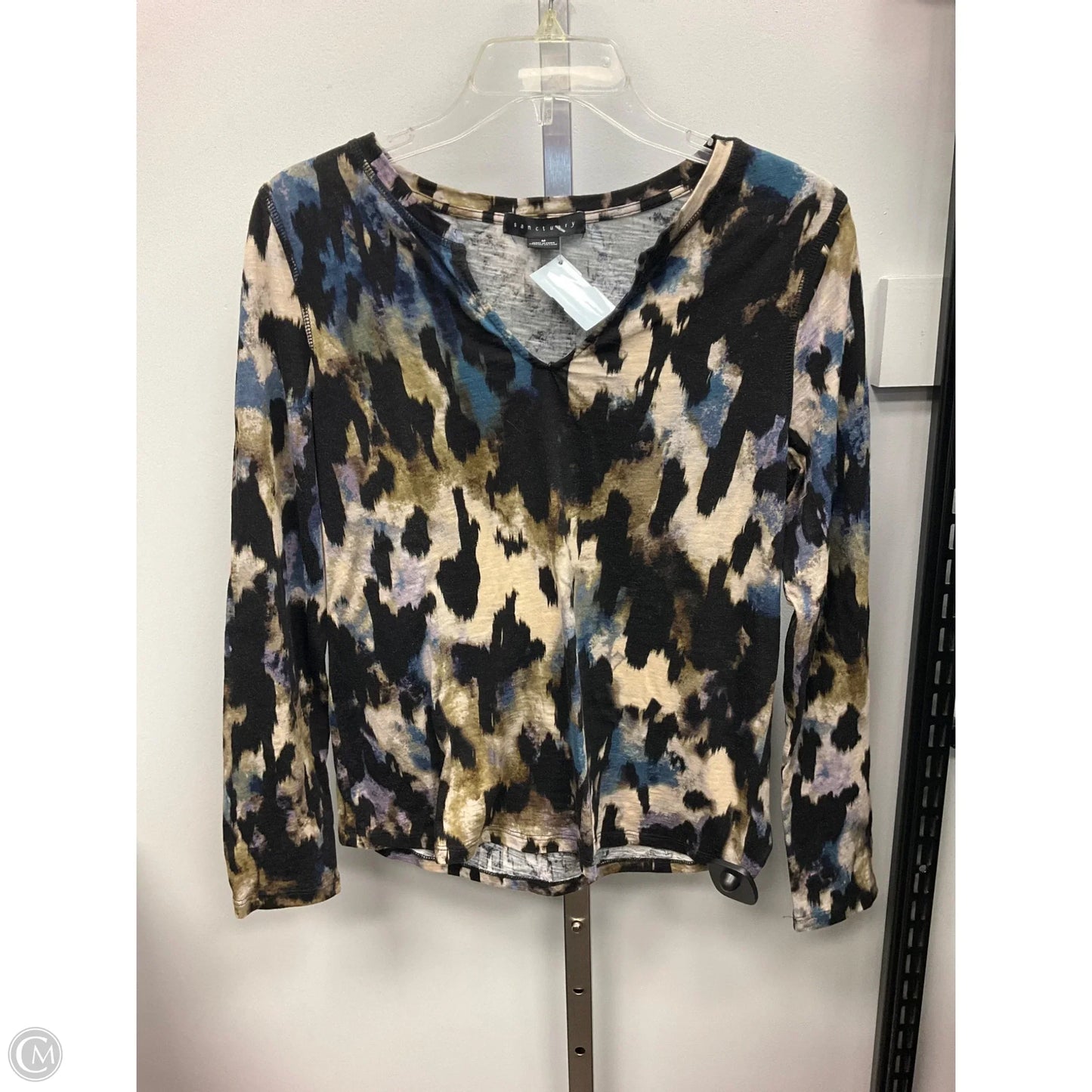 Top Long Sleeve By Sanctuary In Multi-colored, Size: M