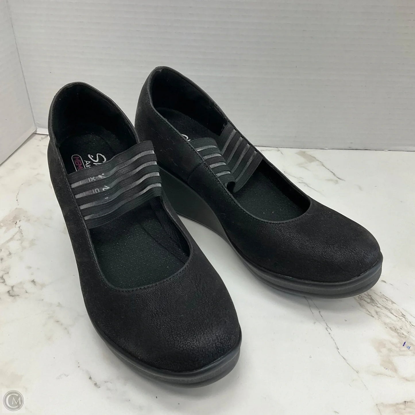 Shoes Heels Platform By Skechers In Black, Size: 9