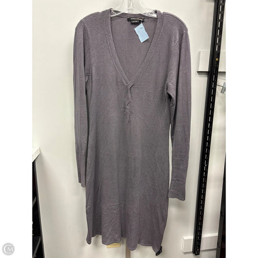 Dress Sweater By Bcbgmaxazria In Grey, Size: M