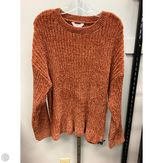 Sweater By Time And Tru In Copper, Size: Xl