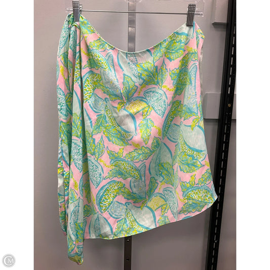Top Sleeveless Designer By Lilly Pulitzer In Green, Size: 12