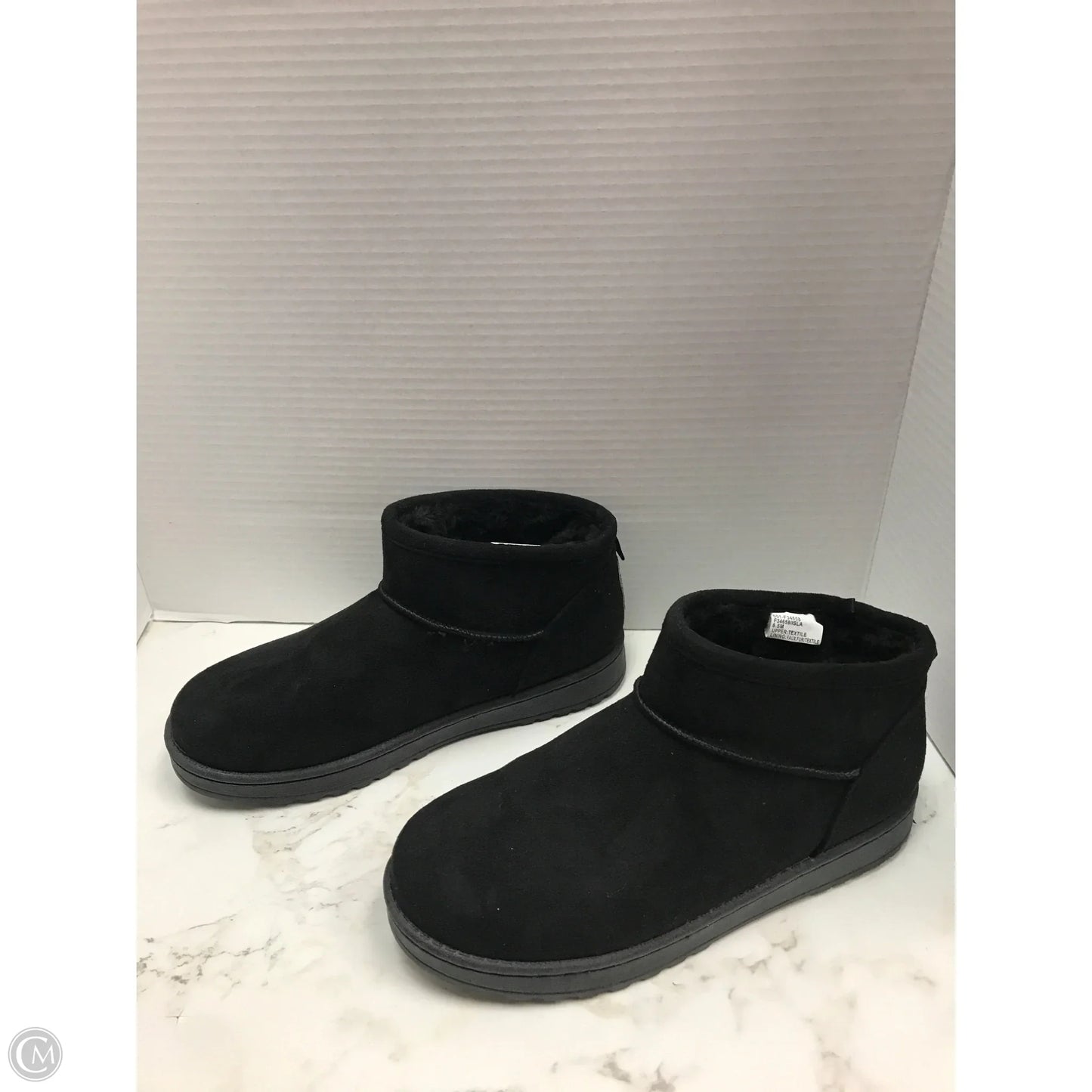 Boots Ankle Flats By White Mountain In Black, Size: 8.5