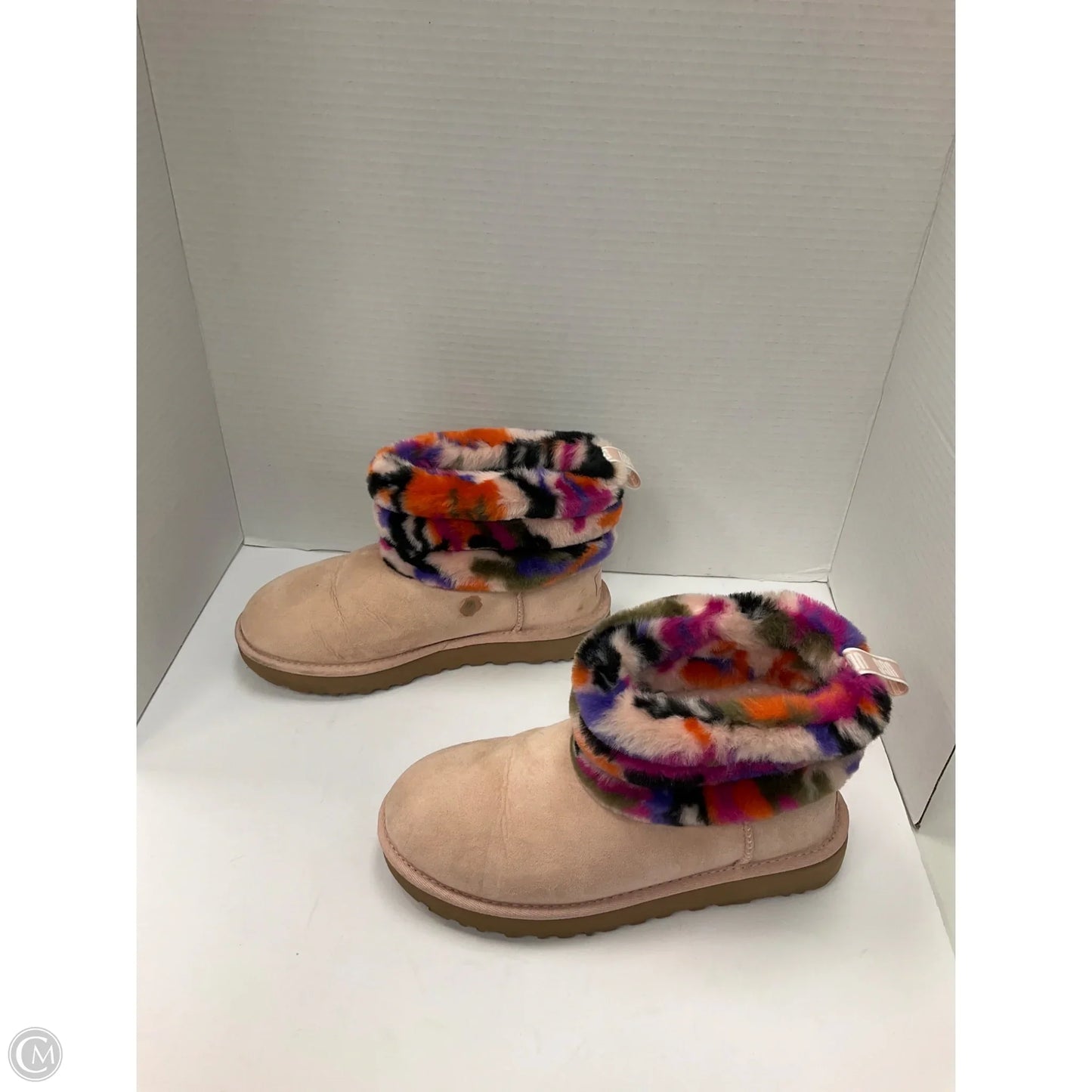 Boots Designer By Ugg In Pink, Size: 7