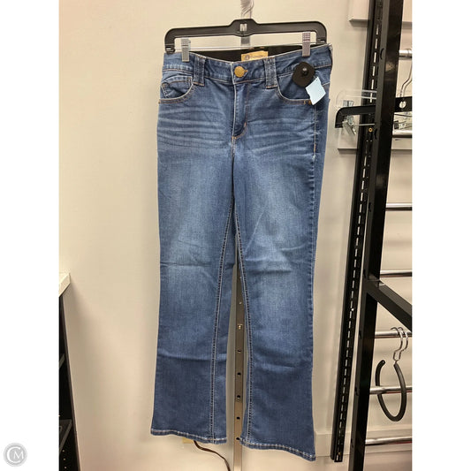 Jeans Flared By Democracy In Blue Denim, Size: 6