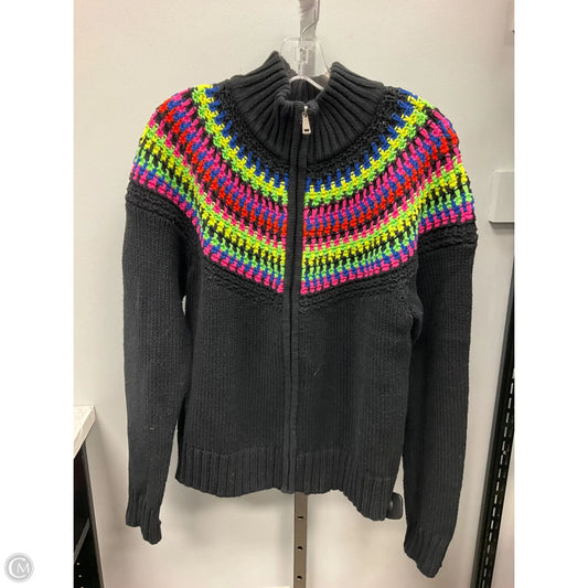 Sweater Cardigan By Lauren By Ralph Lauren In Black, Size: Xl