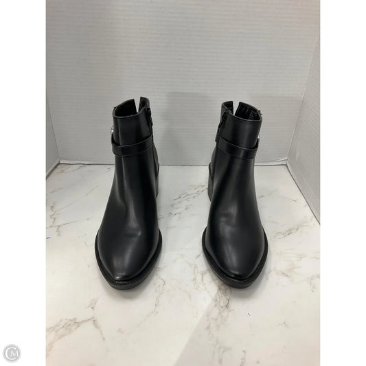 Boots Ankle Heels By Cmc In Black, Size: 8