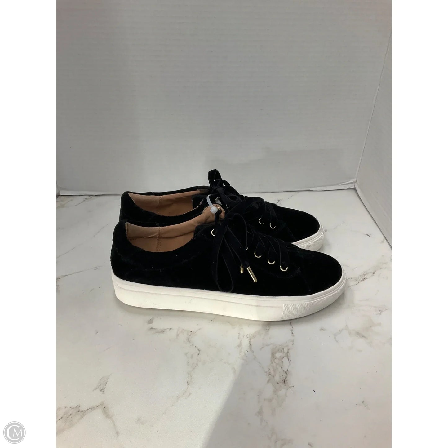 Shoes Sneakers By Loft In Black, Size: 7.5