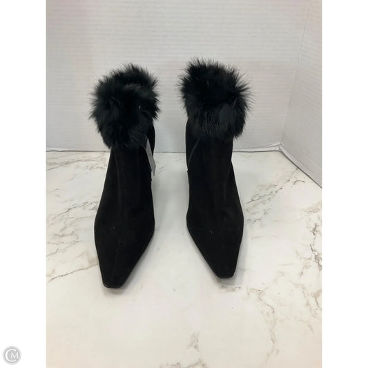 Boots Ankle Heels By Cmc In Black, Size: 7.5