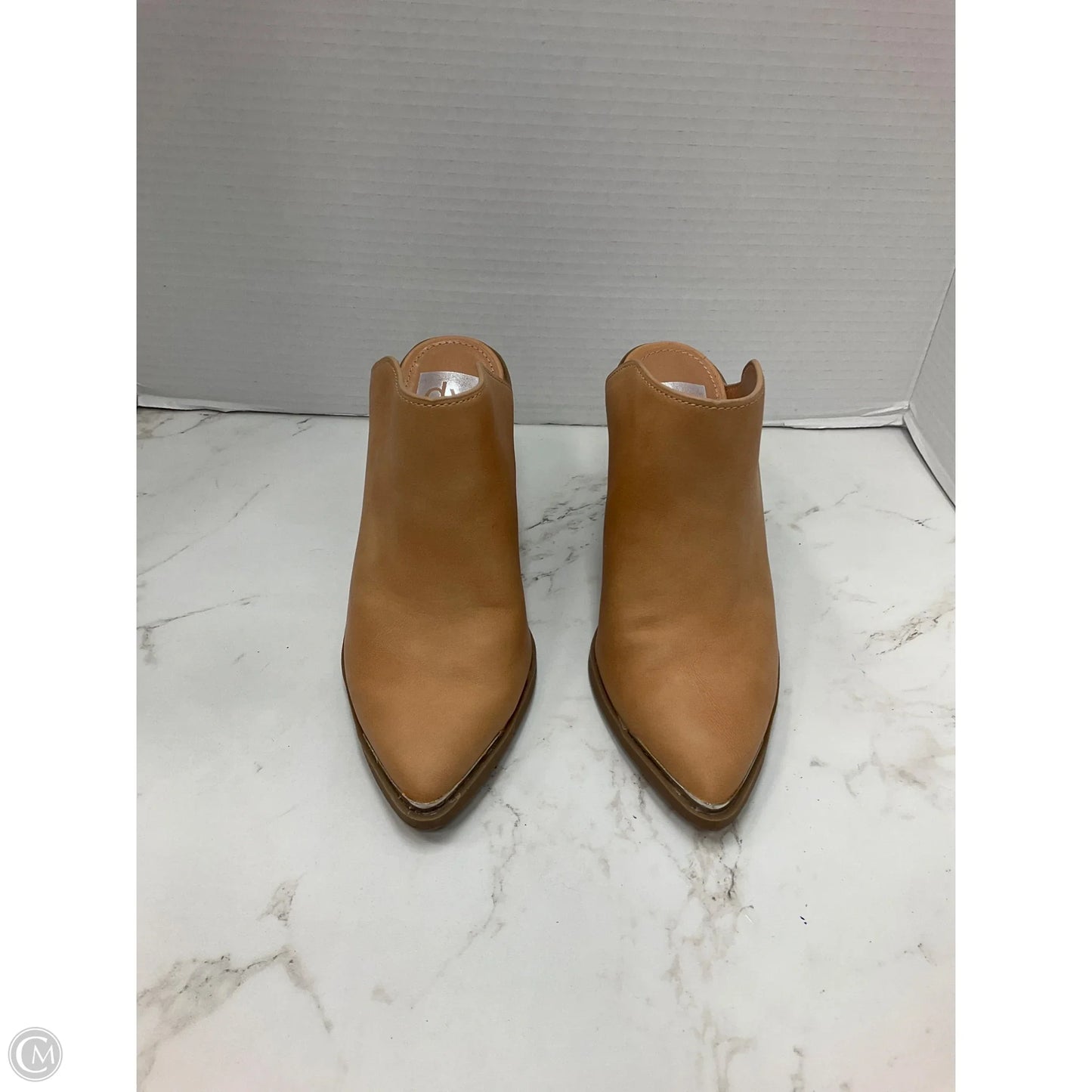 Shoes Heels Block By Dolce Vita In Tan, Size: 6