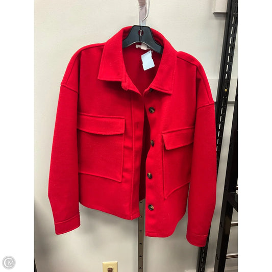 Jacket Utility By Beachlunchlounge In Red, Size: M
