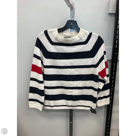 Sweater By Polo Ralph Lauren In Striped Pattern, Size: L