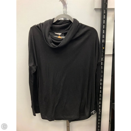 Top Long Sleeve By Caslon In Black, Size: Xlarge