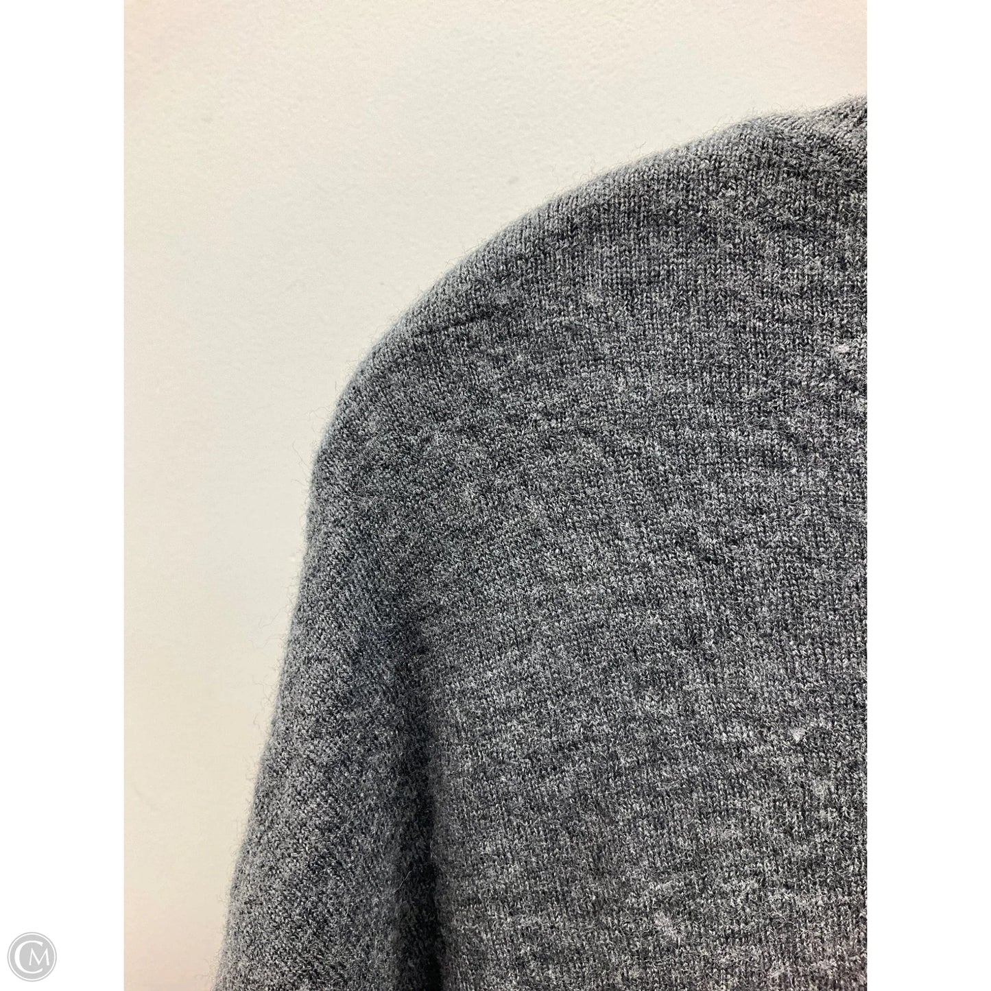 Sweater Short Sleeve By Anthropologie In Grey, Size: S