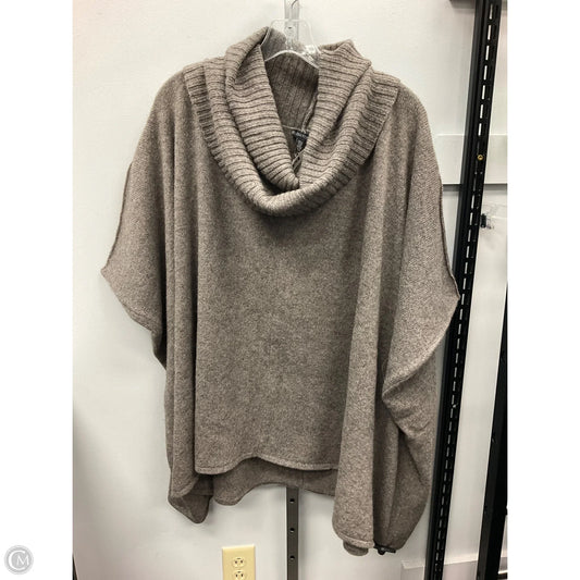 Poncho By Eileen Fisher In Taupe, Size: M