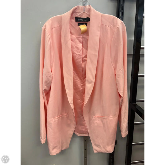 Blazer By Torrid In Peach, Size: 2x