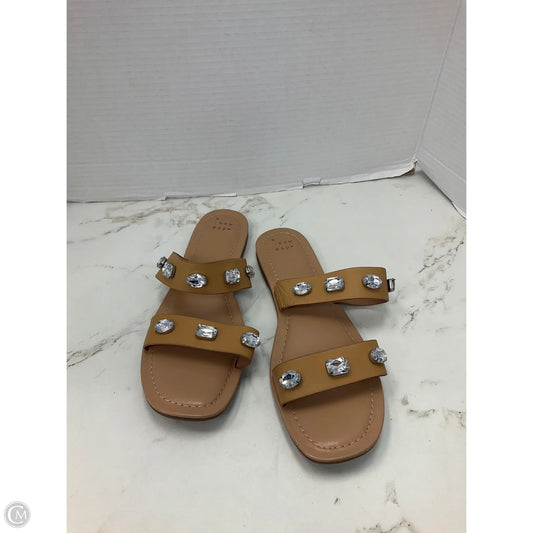 Sandals Flats By A New Day In Beige, Size: 9